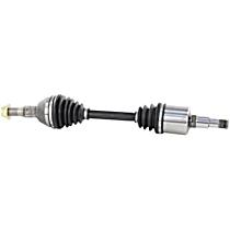 Front, Passenger Side Axle Assembly, Standard Duty Replacement, New, 3.8L 6Cyl