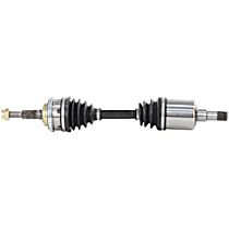 Front, Driver Side Axle Assembly,  Standard Duty Replacement, New, 2.3L 4Cyl Manual, Transaxle - Front, Driver Side