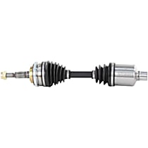 Front, Driver Side Axle Assembly,  Standard Duty Replacement, New, 2.3L 4Cyl Automatic, Transaxle