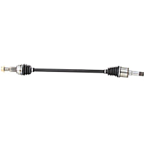 Rear, Driver Side Axle Assembly, Standard Duty Replacement, 3.6L 6Cyl, New