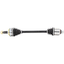 Front, Passenger Side Axle Assembly, Standard Duty Replacement, New, 3.5L 6Cyl OE Replacement Series