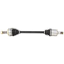 Front, Driver Side Axle Assembly, Standard Duty Replacement, New, 3.5L 6Cyl OE Replacement Series