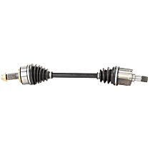 Front, Driver Side Axle Assembly, Standard Duty Replacement, New, OE Replacement Series