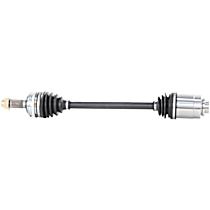 Rear, Driver Side Axle Assembly, Standard Duty Replacement, New, 3.5L 6Cyl