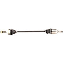 Rear, Driver Side Axle Assembly, 4WD, Standard Duty Replacement, New