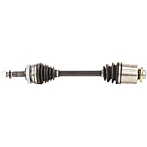 Front, Passenger Side Axle Assembly, Updated Design, Standard Duty Replacement, New, 2.7L 6Cyl OE Replacement Series