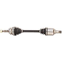 Front, Driver Side Axle Assembly,  Standard Duty Replacement, 3.8L 6Cyl, New, Manual Transaxle