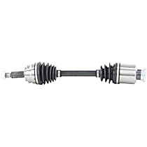 Front, Driver Side Axle Shaft, Sedan, AWD, Automatic Dual Clutch Transaxle, Standard Duty Replacement