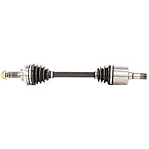 Front, Driver Side Axle Assembly, Standard Duty Replacement, New, 2.5L 6Cyl OE Replacement Series