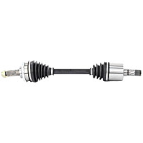 Front, Driver Side Axle Assembly, FWD, Standard Duty Replacement, New, OE Replacement Series