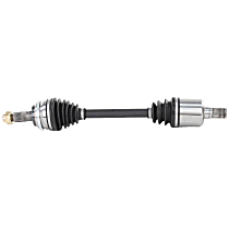 Front, Driver Side Axle Assembly, Outer Assembly, Standard Duty Replacement, New, OE Replacement Series