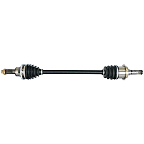 Rear, Passenger Side Axle Assembly, AWD, Standard Duty Replacement, New