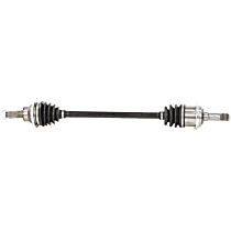 Rear, Driver Side Axle Assembly, AWD, Standard Duty Replacement, New