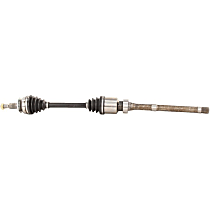 Front, Passenger Side Axle Assembly, AWD, Automatic Transaxle, Standard Duty Replacement, New