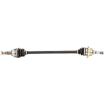 Rear, Driver Side Axle Assembly, AWD, Standard Duty Replacement, New