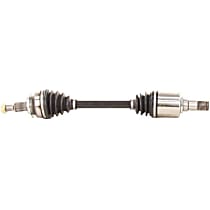 Front, Driver Side Axle Assembly, Automatic Transaxle, Updated Design, Standard Duty Replacement, New