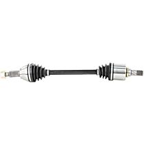 Front, Driver Side Axle Assembly, Standard Duty Replacement, New, 2.5L 4Cyl