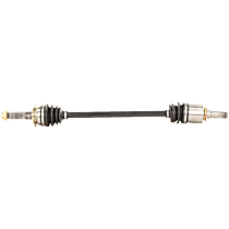 Rear, Driver or Passenger Side Axle Assembly, Sedan, Automatic CVT Transaxle, Standard Duty Replacement, New