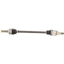 Rear, Driver or Passenger Side Axle Assembly, Manual Transaxle, Standard Duty Replacement, New