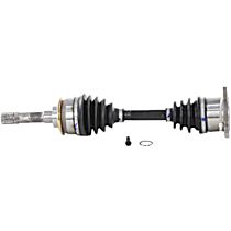 Front, Driver Side Axle Assembly,  Standard Duty Replacement, 1.6L 4Cyl, New, 4WD