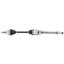 Front, Passenger Side Axle Assembly, Standard Duty Replacement, New, 2.4L 4Cyl OE Replacement Series