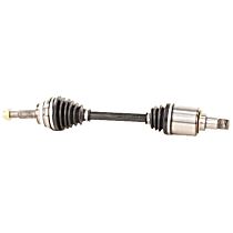 Front, Driver Side Axle Assembly, Standard Duty Replacement, New, 2.4L 4Cyl OE Replacement Series