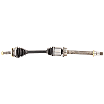 Front, Passenger Side Axle Assembly, Standard Duty Replacement, New, OE Replacement Series