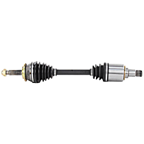 Front, Driver Side Axle Assembly, Standard Duty Replacement, New, OE Replacement Series