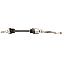 Front, Passenger Side Axle Assembly,  Standard Duty Replacement, 3.5L 6Cyl, New, AWD