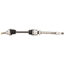 Front, Passenger Side Axle Assembly,  Standard Duty Replacement, 3.5L 6Cyl, New, FWD