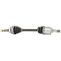Front, Driver Side Axle Assembly, Updated Design, Standard Duty Replacement, New, 3.5L 6Cyl