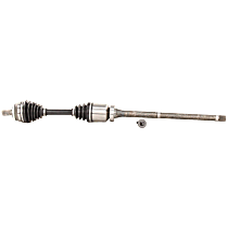 Front, Passenger Side Axle Assembly, AWD, Standard Duty Replacement, New, OE Replacement Series