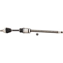 Front, Passenger Side Axle Assembly, Automatic, Updated Design, Standard Duty Replacement, 2.4L 5Cyl, New, Transaxle