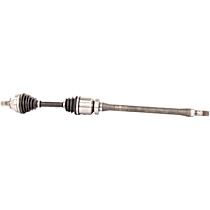 Front, Passenger Side Axle Assembly, Manual, Updated Design, Standard Duty Replacement, 2.5L 5Cyl, New, Transaxle