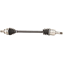 Rear, Driver or Passenger Side Axle Assembly, AWD, Standard Duty Replacement, New