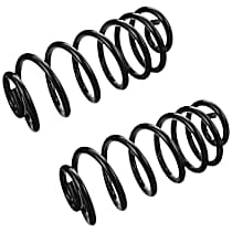 JCS1631T Rear, Driver and Passenger Side Coil Springs, Set of 2