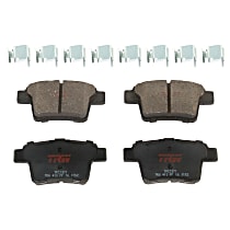 TXC1071 Rear 2-Wheel Set Ceramic Brake Pads, Premium Braking Series