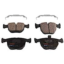 Front Semi-Metallic Brake Pad Set, Premium Braking Series