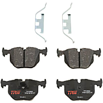 TXH0683 Rear 2-Wheel Set Semi-Metallic Brake Pads, Premium Braking Series
