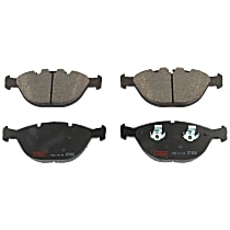 TXH0920 Front 2-Wheel Set Semi-Metallic Brake Pads, Premium Braking Series