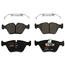 TXH0946 Front 2-Wheel Set Semi-Metallic Brake Pads, Premium Braking Series