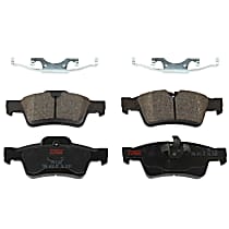 Rear Semi-Metallic Brake Pad Set, Premium Braking Series