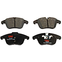 TXH1241 Front 2-Wheel Set Semi-Metallic Brake Pads, Premium Braking Series
