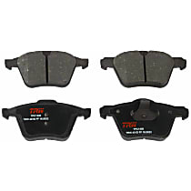TXH1305 Front 2-Wheel Set Semi-Metallic Brake Pads, Premium Braking Series