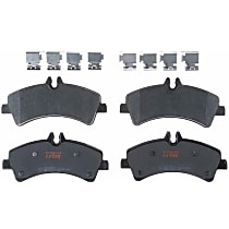 TXH1318 Rear 2-Wheel Set Semi-Metallic Brake Pads, Premium Braking Series