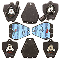TXH1360 Front 2-Wheel Set Semi-Metallic Brake Pads, Premium Braking Series