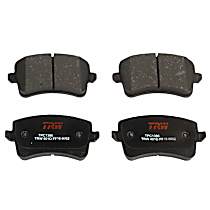 Rear Semi-Metallic Brake Pad Set, Premium Braking Series