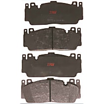 TXH1648 Front 2-Wheel Set Semi-Metallic Brake Pads, Premium Braking Series