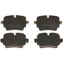 TXH1752 Rear 2-Wheel Set Semi-Metallic Brake Pads, Premium Braking Series