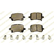 CX1028 Front 2-Wheel Set Ceramic Brake Pads, Total Solution Ceramics Series